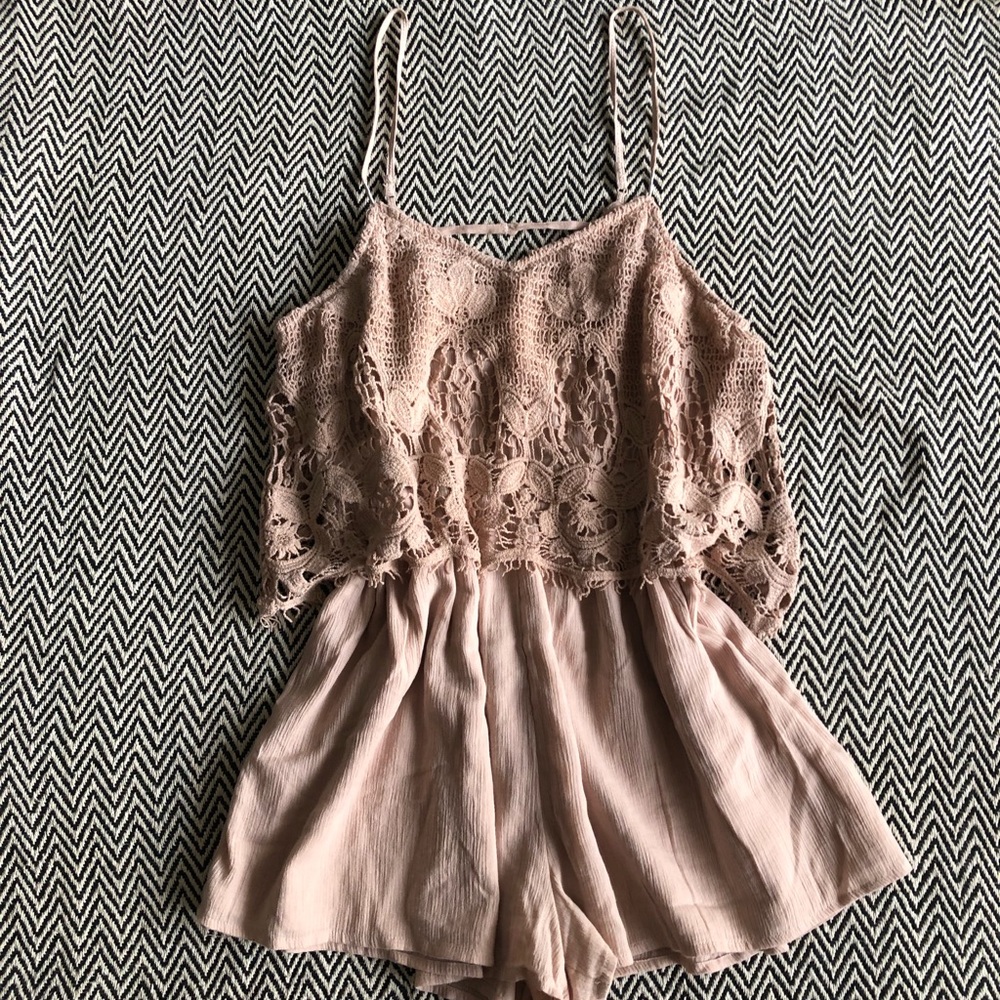 Blush Pink Romper